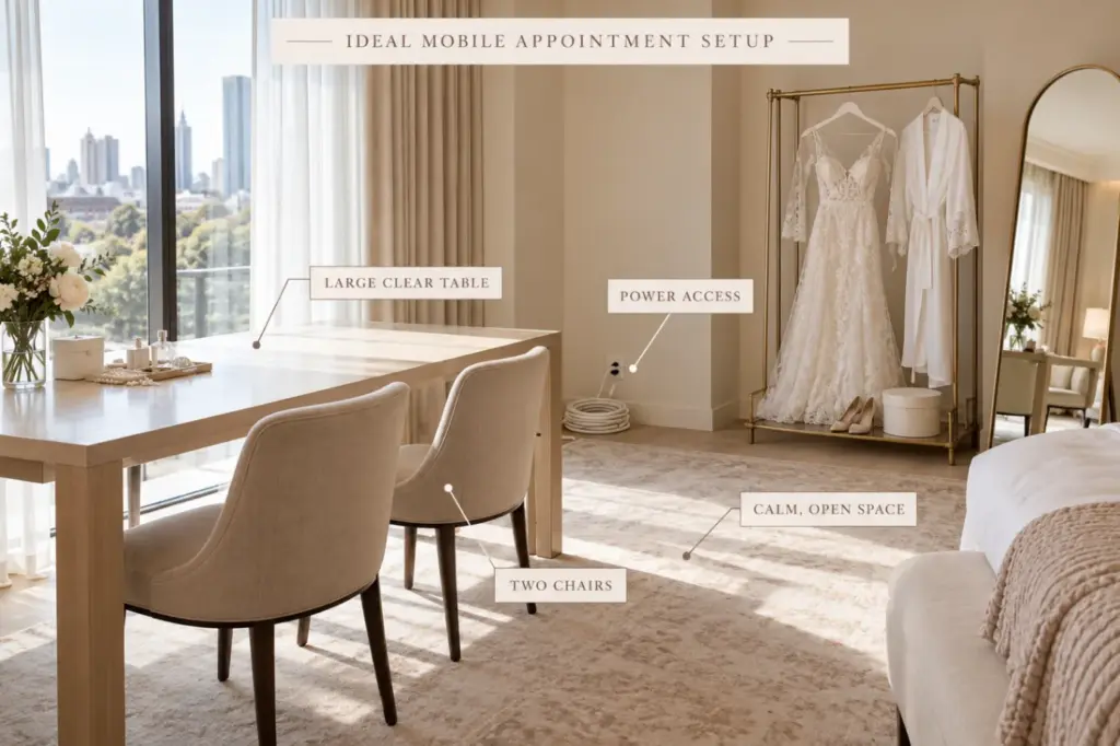 Ideal setupnroom hair and makeup melburne